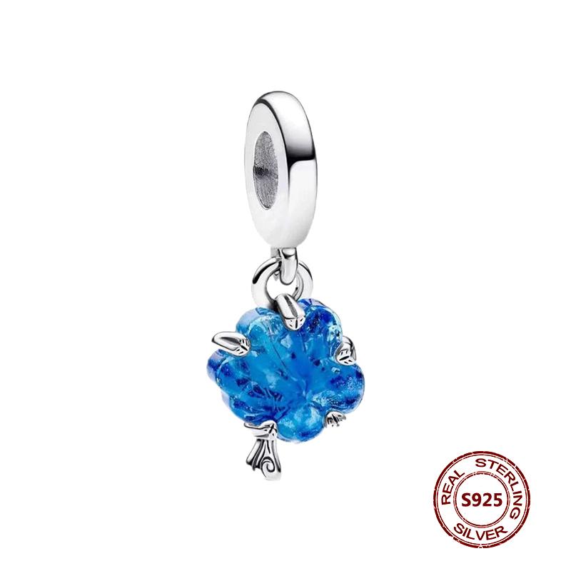 Charms camaleonte adatti a braccialetti originali alla moda in argento 925 con zircone, perlina a forma di polpo e tartaruga, ciondolo a forma di farfalla e lucciola, fai da te per realizzare gioielli