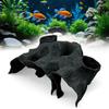 Durable 3D Printing Gravel Tunnel Cave Rest Safe Fish Tank Underground Cave Feeding Breeding House Fish Tank Ornament