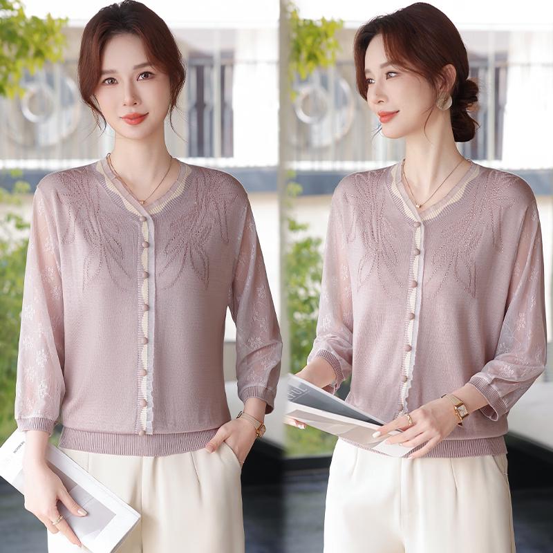 

Elegant Women s Knitted Sweater XL