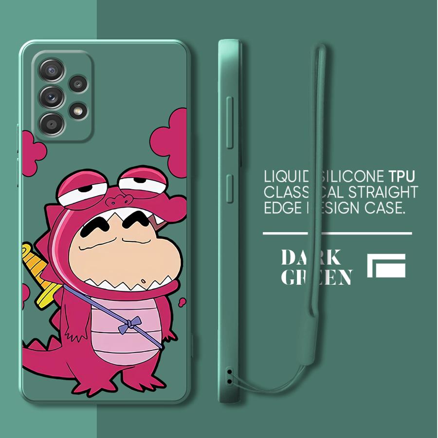 

Phone Cover Case for Samsung Galaxy A11 A12 A22 A52 A51 A13 A14 A16 A35 A34 A15 A24 A36 A26 Crayon Shin-chan Cartoon Galaxy A11