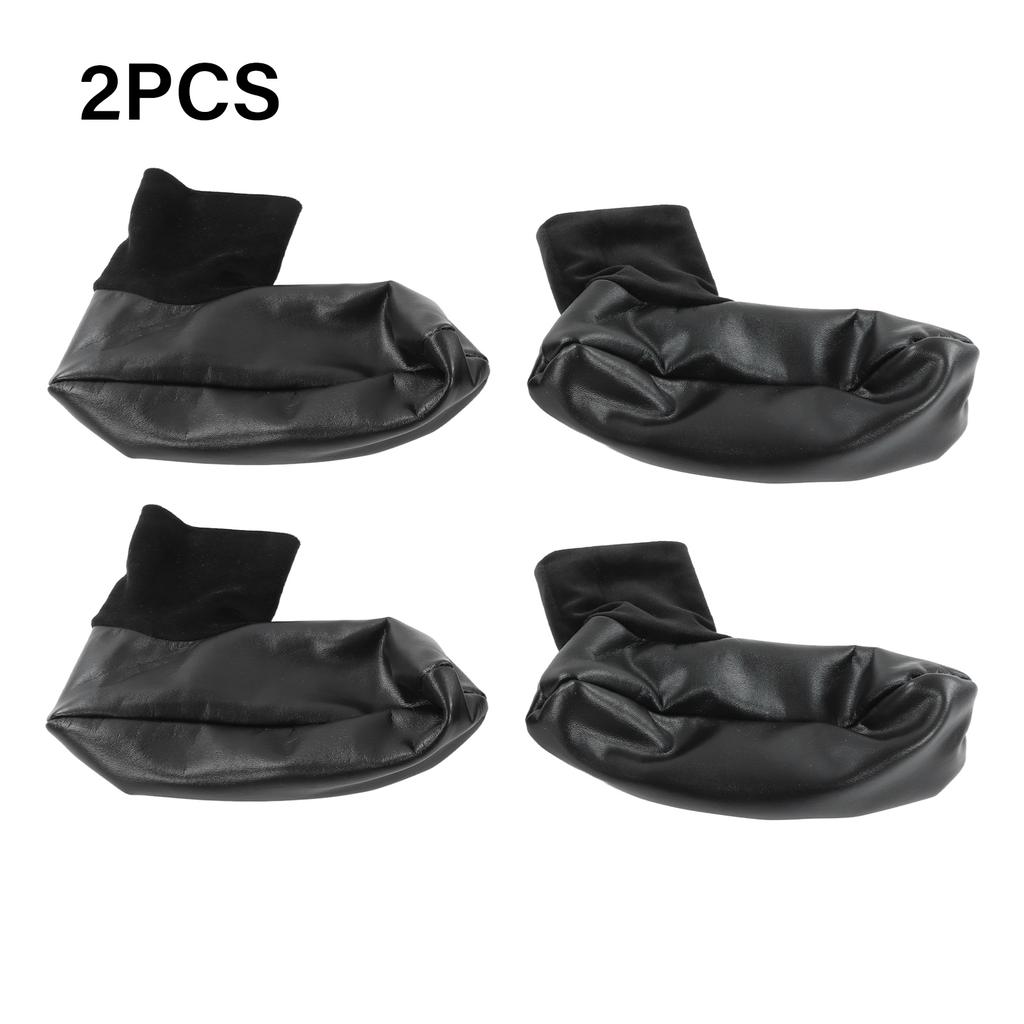 Sunnah Khuff Socks PU Leather Polyester Comfortable Warm Plush Lining Thermal Khuffain Socks for 36 To 41 EU Shoe Size
