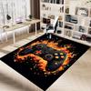 1PC Gamepad Fire Extra Large Non-Slip Floor Carpet, Office, Family, Bedroom, Studio - Large Area Rug,Longlasting Material-K0346