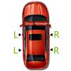 Soarhorse 1pcs ide inner Interior Door Handle Frame For Nissan Frontier Navara D22 1997-2004