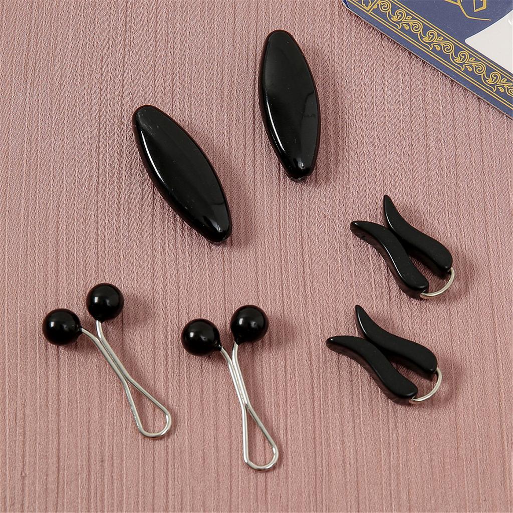 1Set Pearls Scarf Clip Muslim Women Shawl Clip Neckline Safety Pins Sweater Clip for Women Secure Stylish Scarf Holder