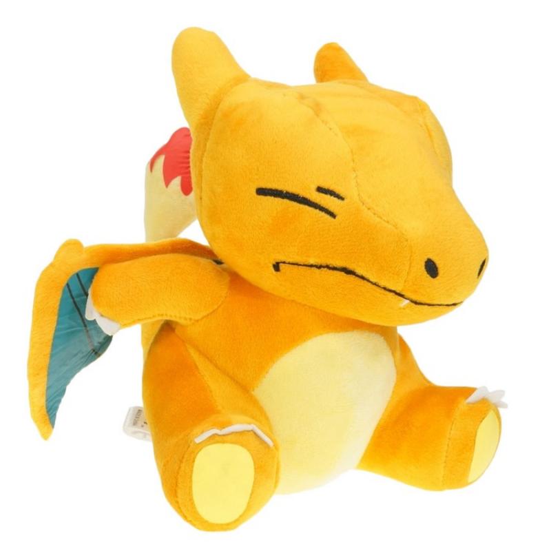20CM Mega Charizard Plush Toys Mega Evolution X&Y Charizard Plush Doll Soft Stuffed Animals Doll Birthday Gift for Boys