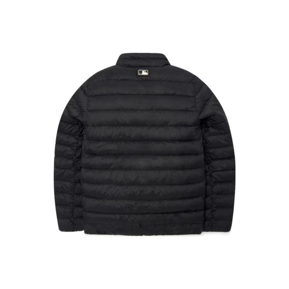 MLB Solid Color Logo Lightweight Down Jacket Unisex outerwear Black 3ADJB1626-50BKS