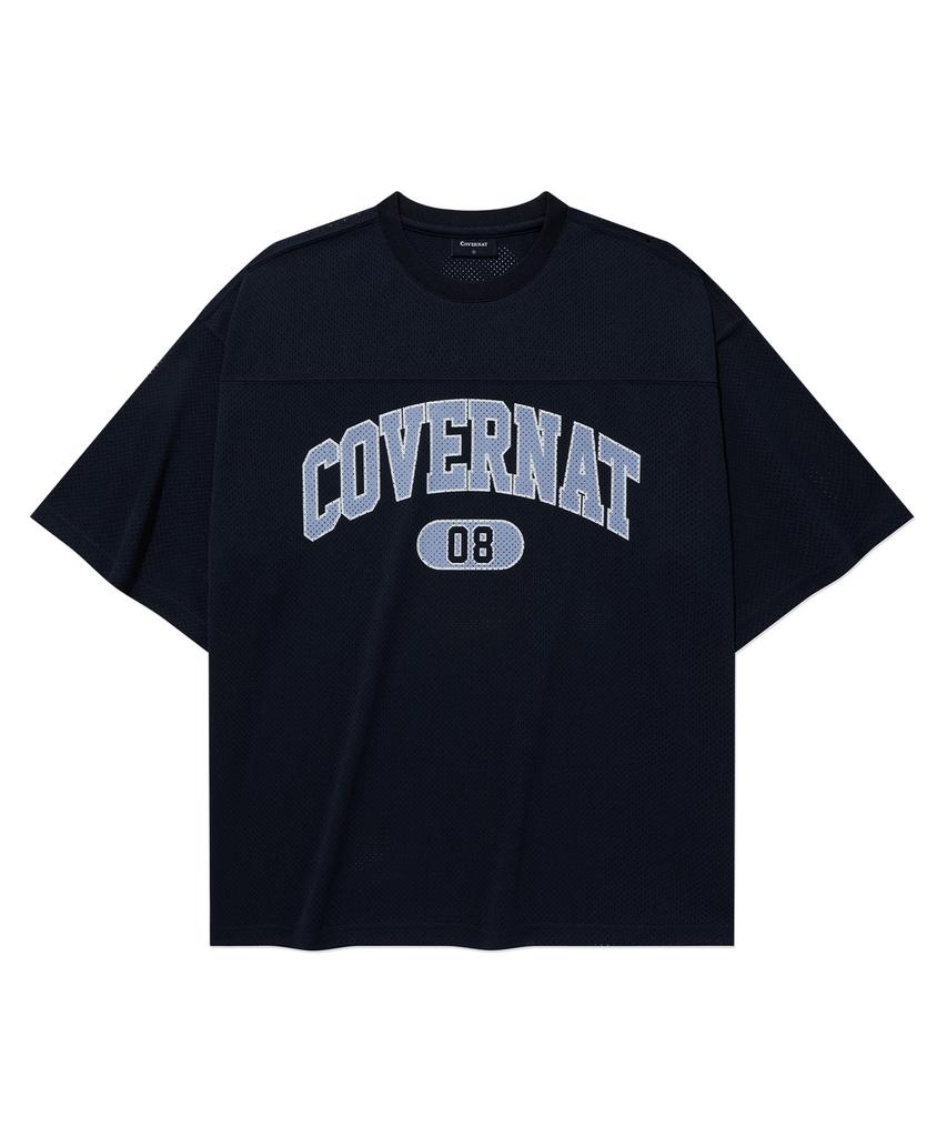 COVERNAT Arch Mesh T-Shirt Dark Navy