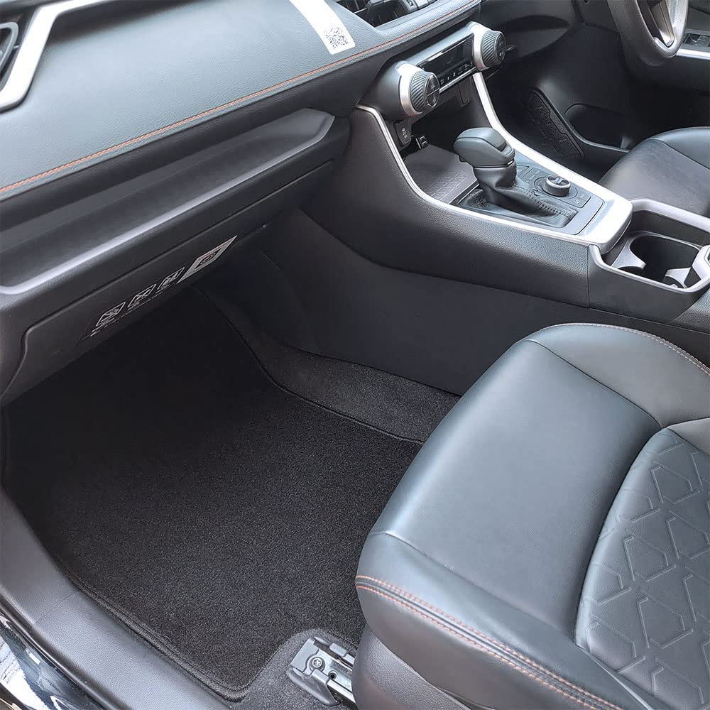 Floor KFEP KF5P Complete Made in with Black Locking Finish with vehicles manufactured after February Kyowa Code CX-5 Mats, KF2P, Set, Japan, Black,