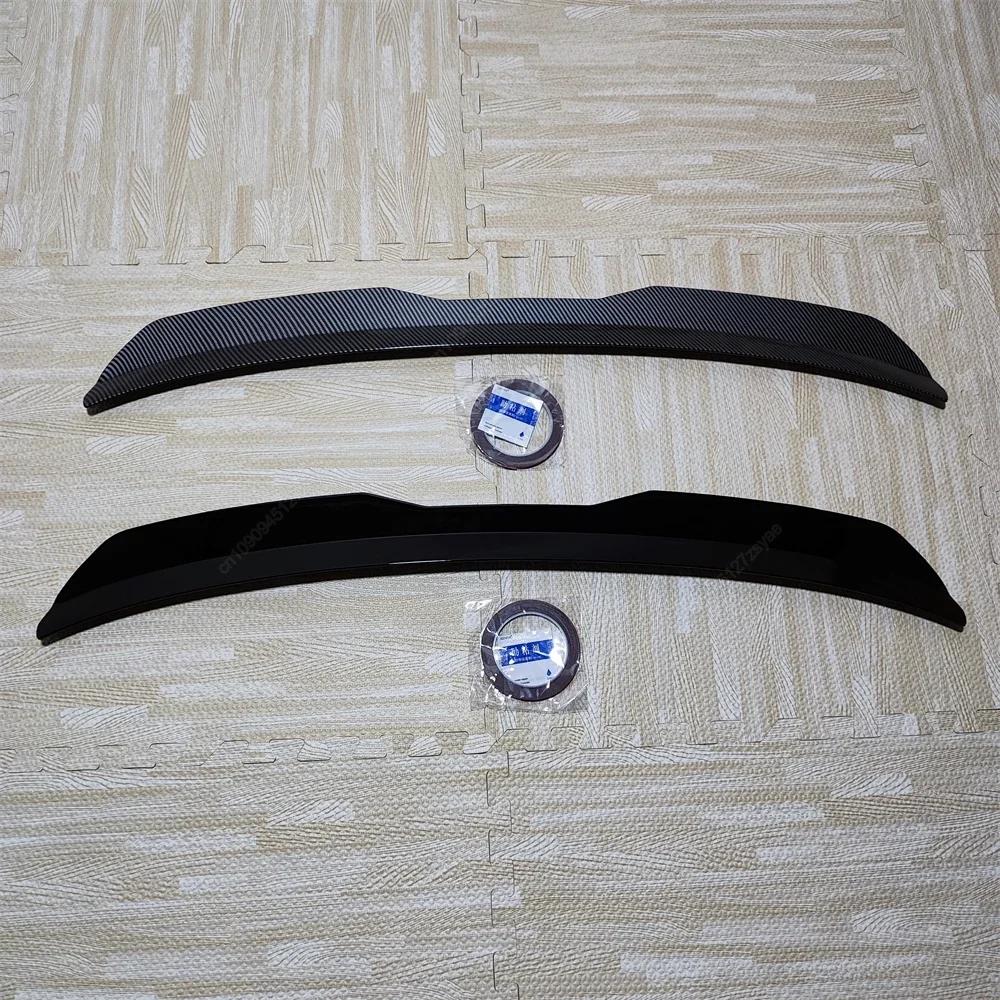 Car Rear Roof Spoiler Wing For Seat Leon MK4 2020-2025 Hatchback Rear Tail Wing Bodykit Tuning Gloss Black ABS MAXTON Style