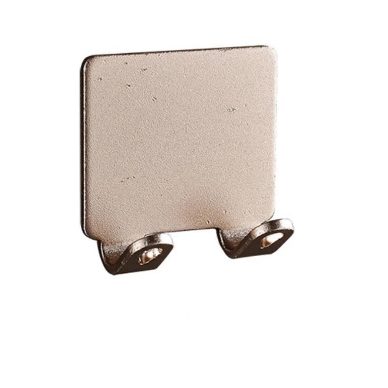 

2 шт., держатель для бритвы, алюминиевый мужской бритвенный крючок для хранения, настенная полка, полка для бритвы, аксессуары для ванной комнаты и кухни золотой