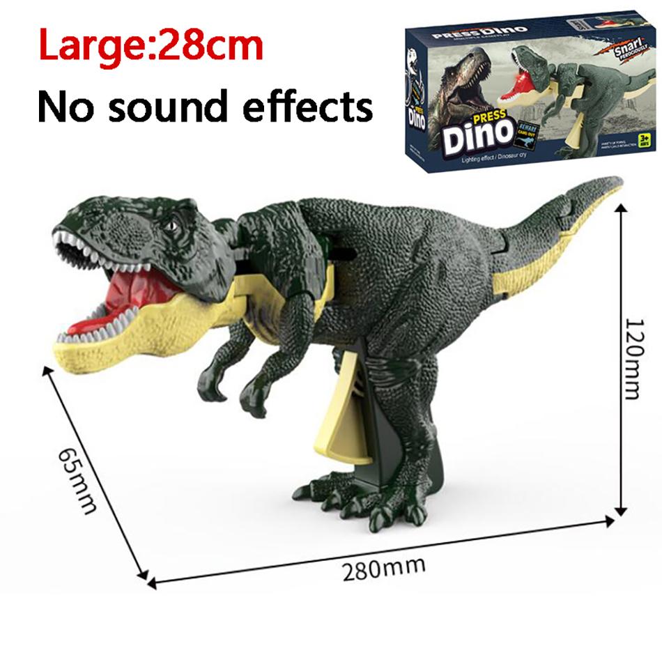 In stock High Quality Swinging Dinosaur Toy Ingenious Telescopic Spring Dino Fidget Children Decompression Model Plaything Present