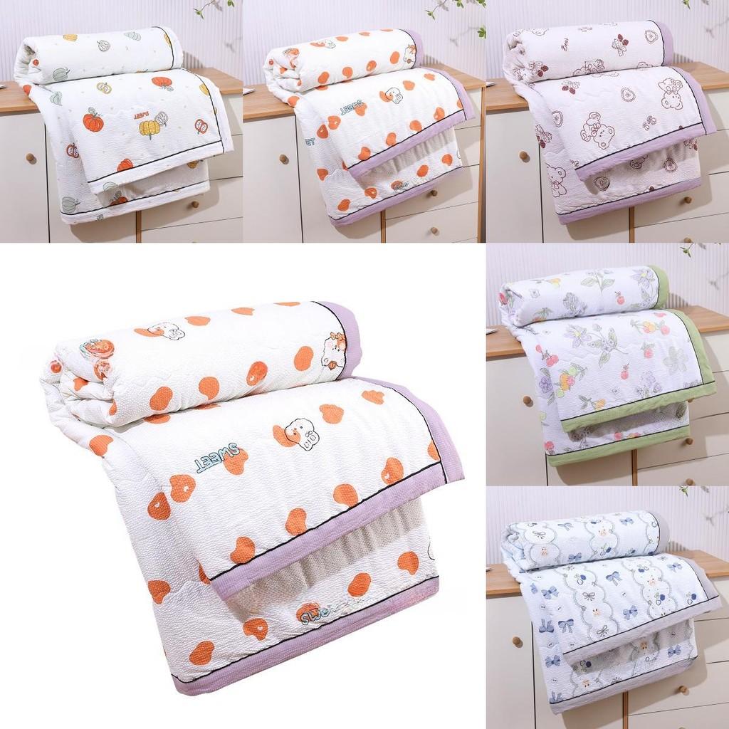 Bubble Cotton Summer Duvet Breathable Material Ecofriendly Filling For Student