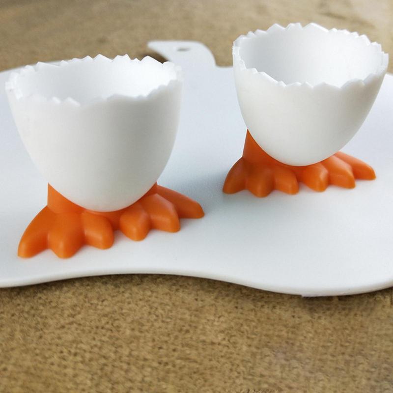 Chicken Feet Egg Stand bottle opener separator Cartoon Boiled Egg Stand Funny Cutlery Kitchen Tools Gadgets For Home Decor
