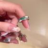 Retro Ocean Party Enamel Seashell & Pearl Starfish Ring for Women – Stackable Index Finger Jewelry