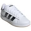 New Adidas GRAND COURT ALPHA Abrasion Resistant Low Top Skateboard Shoes Unisex White Black JQ2996