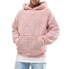 Herren-Fleece-Kapuzenpullover mit warmem Plüschfutter