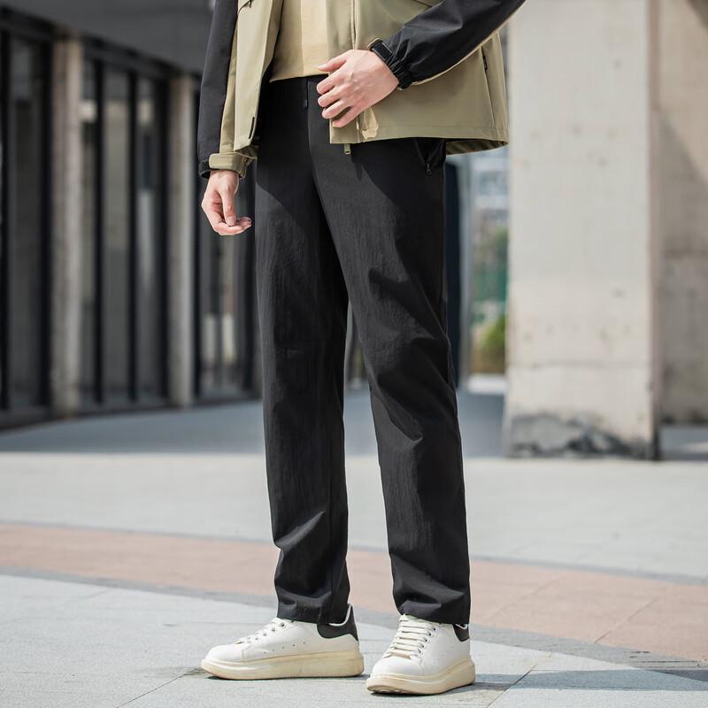 Unisex Outdoor Casual Straight-Leg Stretch Pants