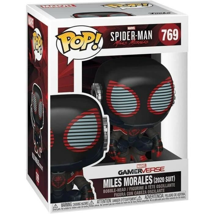 Funko Pop! Games : Marvel Spiderman Miles Morales - Costume 2020