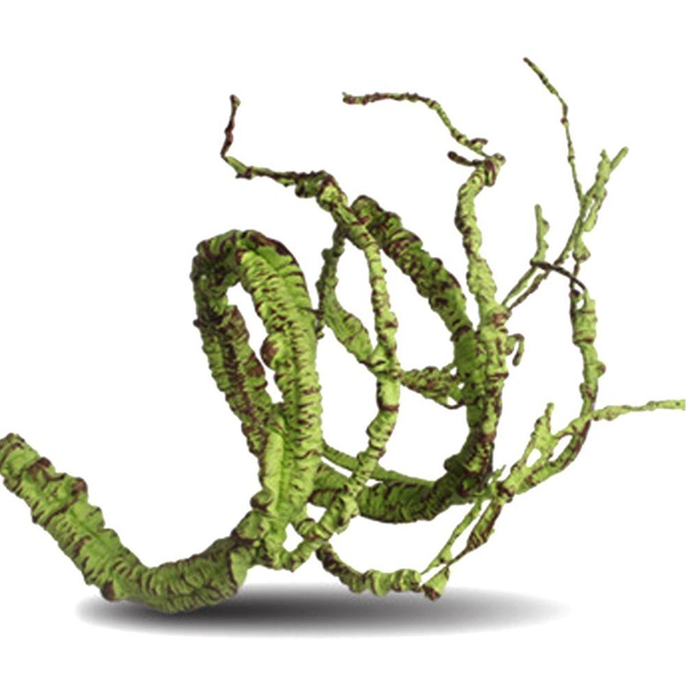 Flexible Bendable Artificial Tree Vine Jungle Vines Pet Habitat Decor for Lizard Frogs Snakes and More Reptiles