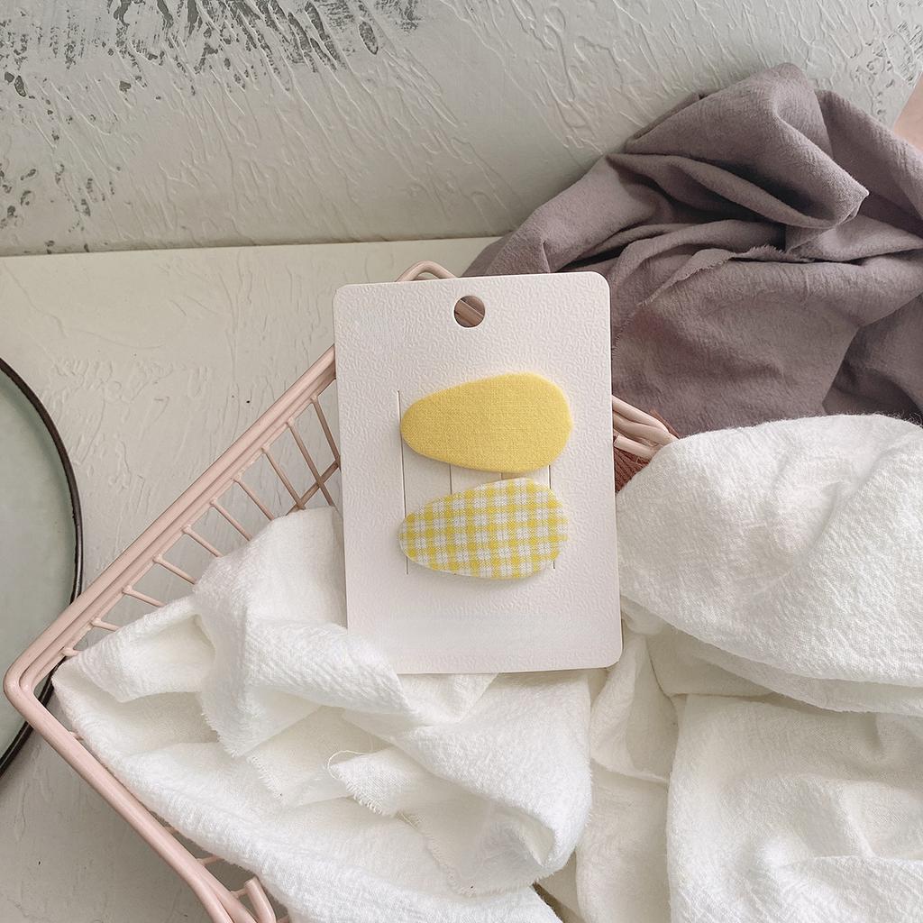 2pcs Mini Baby Girl Hair Clip Cute Korean Fashion Simplicity Solid Color Haipin for Kids Girl Lovely Bang Side Clip Kids Stuff