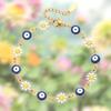 Of Evil Eye Flower Charm Bracelet Eye Bracelet Amulet for Warding Off Evil Warding Off Evil Preventing Energy and Attracting Positive Energy [Magic