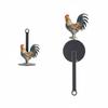 Paper Towel Holder Freestanding Fits Jumbo Rolls Rustic Farmhouse for Kitchen