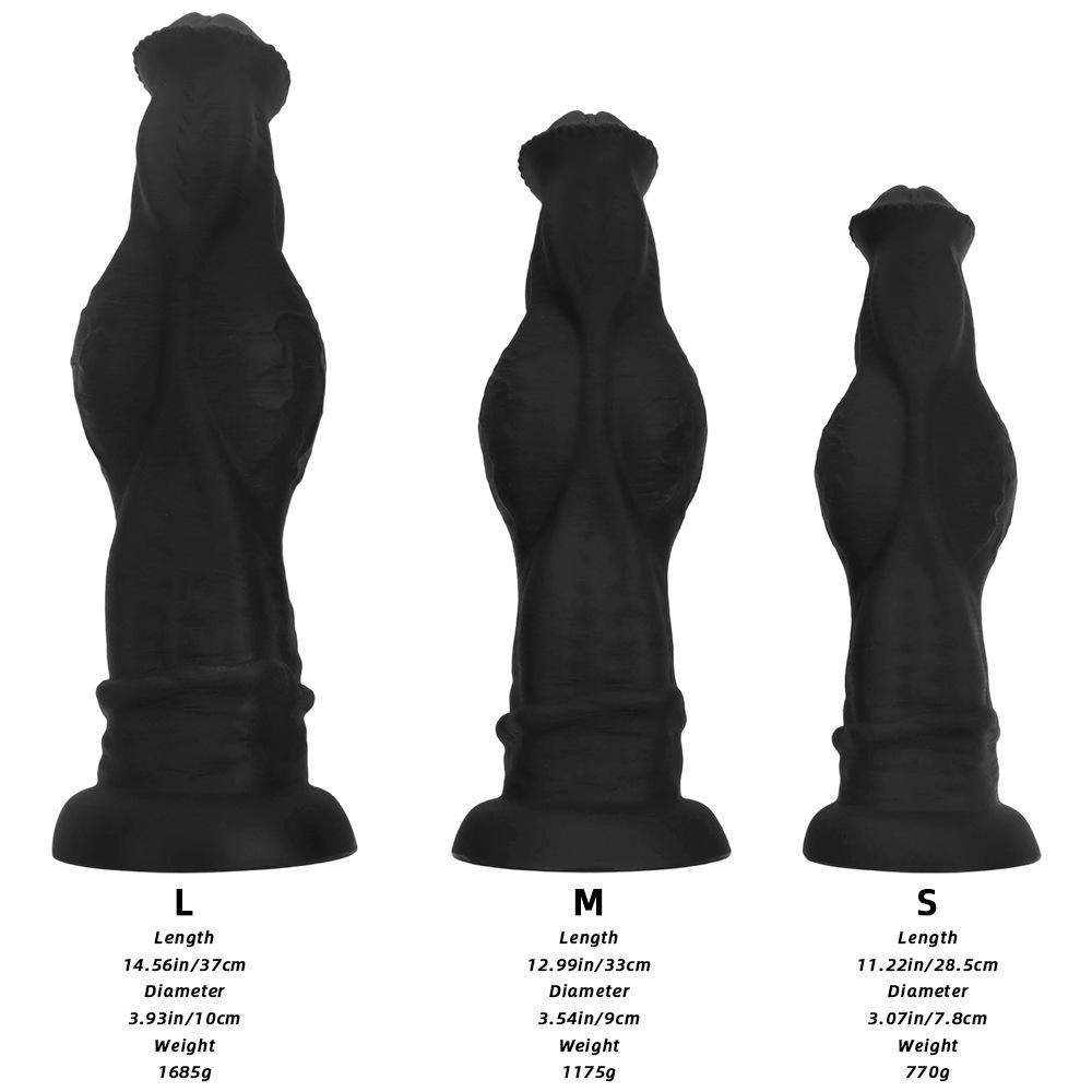 Extra Large Silicone Horse Penis Dildo Masturbator  Anal Plug BDSM Sex Toy Big Dick Fisting