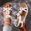 Fashionable Women'S Thick-Soled Open-Toe Sandals | Breathable Platform Heel with Ankle Straps, Slip-on Design, Elegant and Comfortable,for Casual Wear