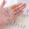 10Pcs/pack Polyester Phone Strap Lobster Clasp Phone Strap Doll String Keychain Phone Lanyard