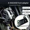 Front Brake Adapter Bracket for 300 mm Floating Disc, Aluminum Caliper Mount With Machined Hole Layout for XMAX300 Motorcycle Replacement Work