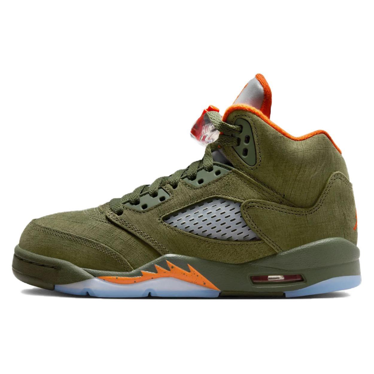 Jordan 5 Retro Olive 2024 GS 440888-308 36
