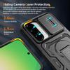 Sliding Camera Lens Cover Shockproof Kickstand Case For Samsung Galaxy A16 A26 A36 A56 A17 A37 A57 5G TPU Frame Plastic Fundas