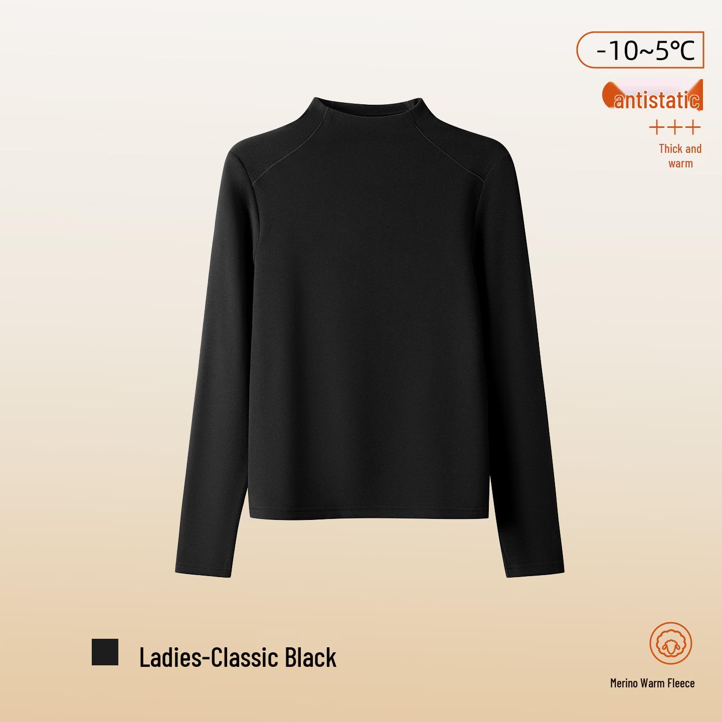 

Женский базовый слой из флиса из мериносовой шерсти для осени S