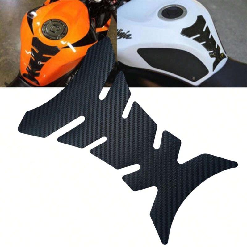 1pc Motorcycle Fuel Tank Pad Protection Sticker Fishbone Decal Motorcycle Styling Decorative Accessories