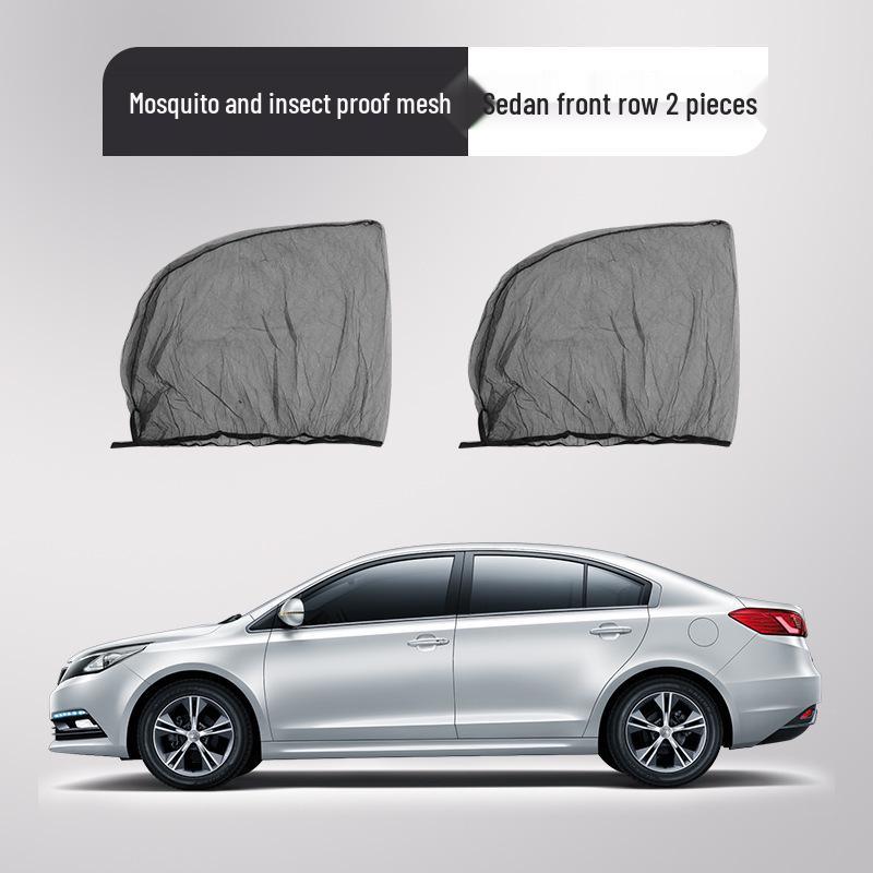 Car Sunshade Anti-Mosquito Net Insect-Proof Window Curtain