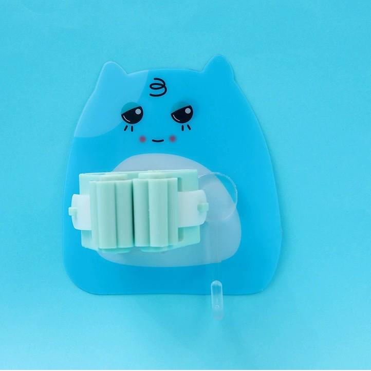 Mop Clip Wall-Mounted Hook: Punch-Free Storage Rack for Bathroom & Toilet