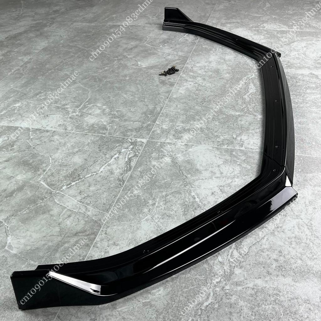 Front Bumper Splitter Lip 3Pcs for VW Polo MK5 MK6 Standard TSI TDI 2010-2021 Tuning Body Kit Guard Gloss Black UV Coat Spoiler