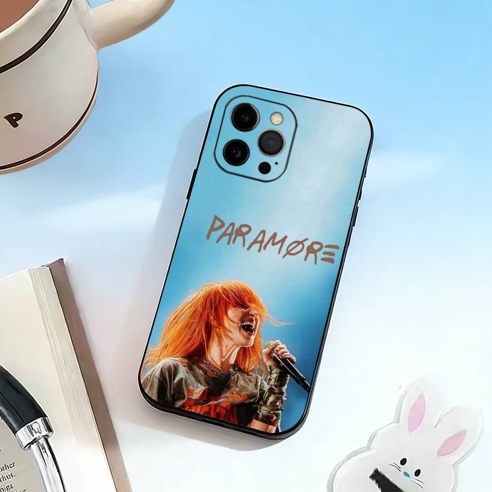 

Paramore P-Pop-Punk Band Phone Case For iPhone 17, 16,15,14,13,12,11 Plus,Pro Max, Others Soft Black Cover iPhone17PRO