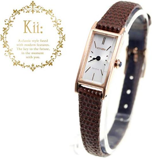 Citizen Kii Solar Watch for Eco-Drive Women, EG7044-06A
