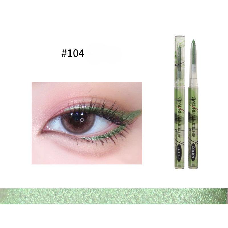 Starry Sky Spectrum Eyeshadow Eyeliner Waterproof and Sweatproof Pearlescent Fine Flash Lying Silkworm Brightening and Contouring Goddess Eyeshadow