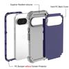 L-Style For Google Pixel 9 Case Shockproof PC + TPU Phone Back Cover