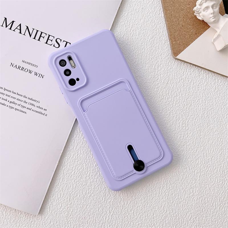 Applicable to Xiaomi Redmi note11Pro mobile phone case second generation card note10 card bag POCOM5S protective case
