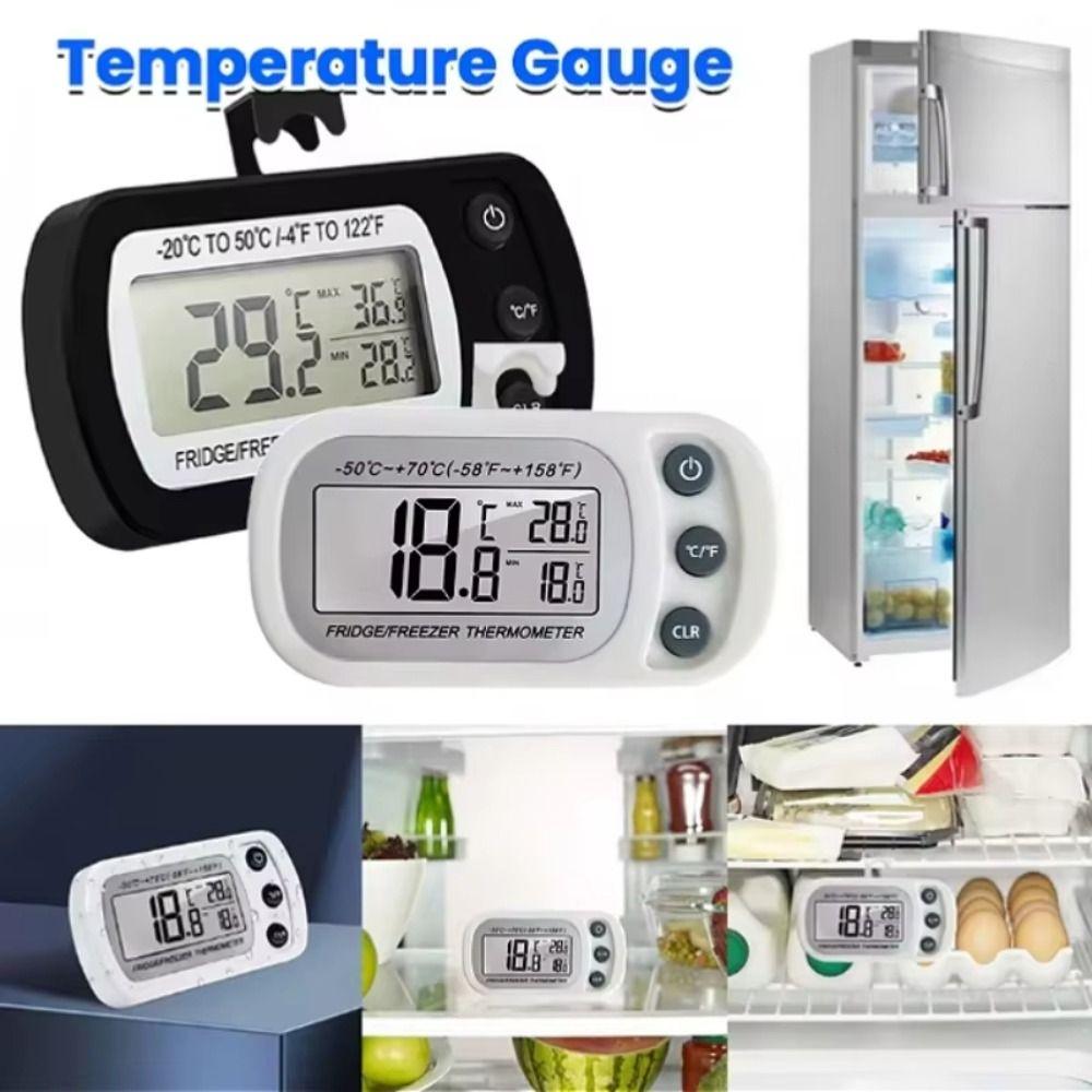 LCD Digital Screen Electronic Digital Thermometer Waterproof Cold Storage Thermometer  Cold Storage