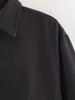 Women's Casual Solid Color Zipper Puffy Jacket Coat