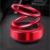 Solar Car Carrying Fragrance Air Freshener Perfume Double Ring Rotary Decoration Automobile Interior Air Outlet Diffuser