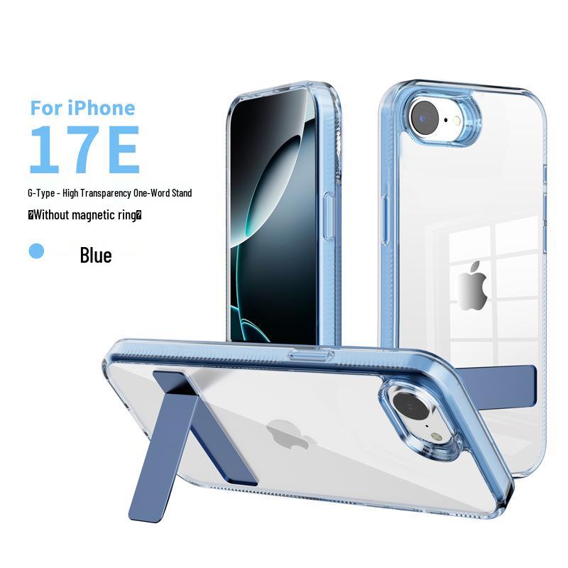 

Apple 17e Clear Anti-Drop Phone Case for iPhone 15/16 Pro iPhone 16e/17e синий