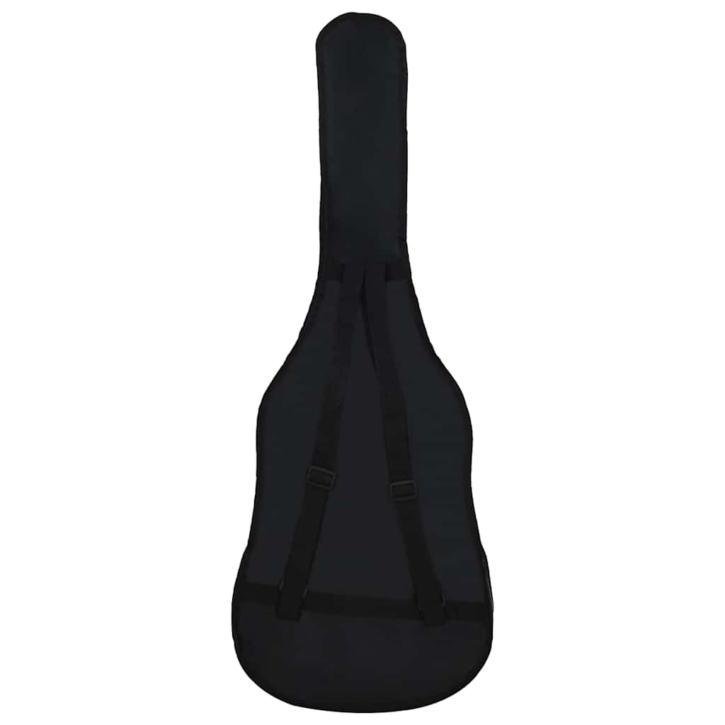 Guitar Case for 4 4 (39 ) Classical Guitar Black 100 x 37 cm Fabric