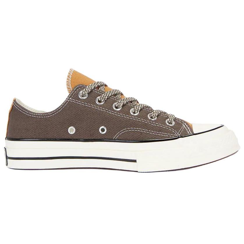 Converse Chuck 70 Low Durable Neutrals - Truffle Gingersnap Baskets Unisex Marron Egret A08517F