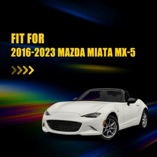 Pair Front Side Light Housing Marker Red Lens L+R For 2016- Mazda Miata MX-5