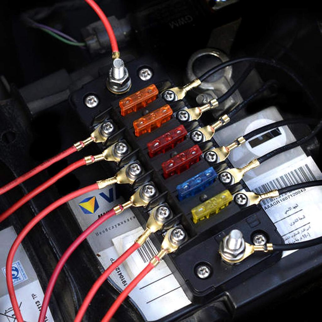 Automotive Fuses Auto Car Micro II 2 Blade Fuse Upgraded Kit Assortment | 5A 7.5A 10A 15A 20A 25A 30A ATO ATC 50 Pieces for SUV Truck RV